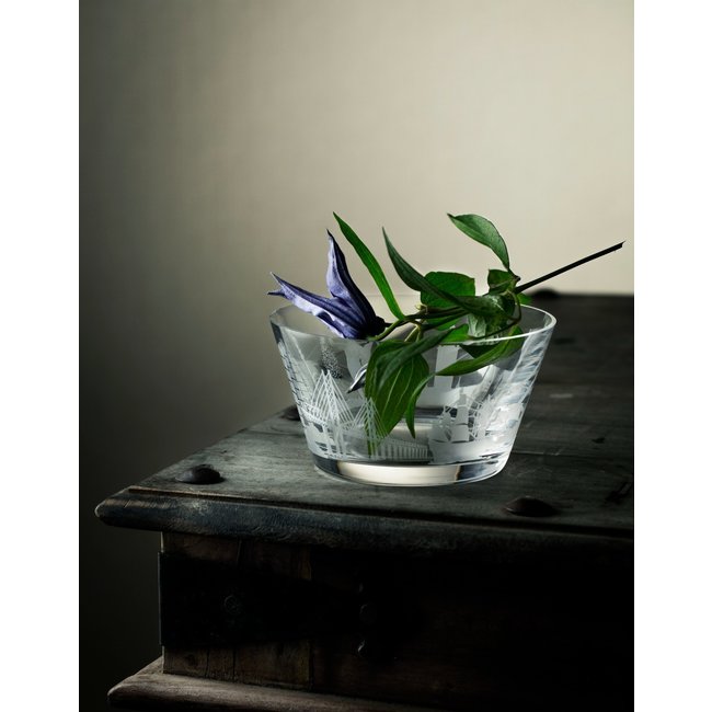 Orrefors schaal Sweden SYMBOLS