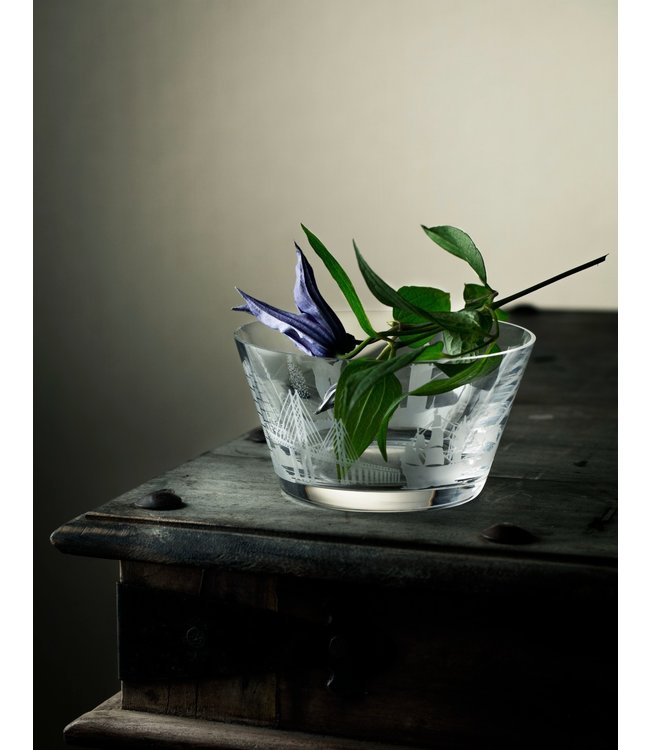 Orrefors schaal Sweden CITIES