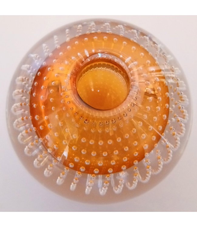 Spijkerbol Leerdam Ø7cm Oranje