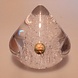 Royal Leerdam (Glasfabriek Leerdam) Kristal object Triangel belletjes Royal Leerdam (Glasfabriek Leerdam) Kristal object Triangel belletjes