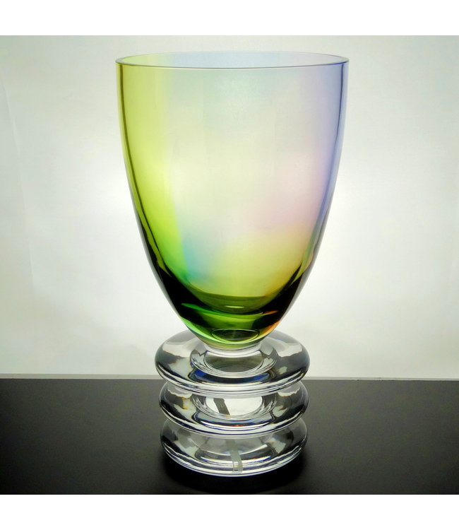 Royal Leerdam Crystal Serica Vaas 120 Jaar Leerdam Glas