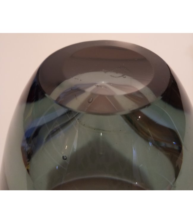 Leerdam vase grau 1946