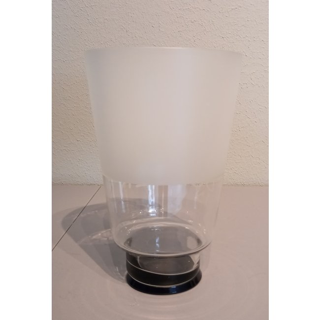 Leerdam glaskunst vaas