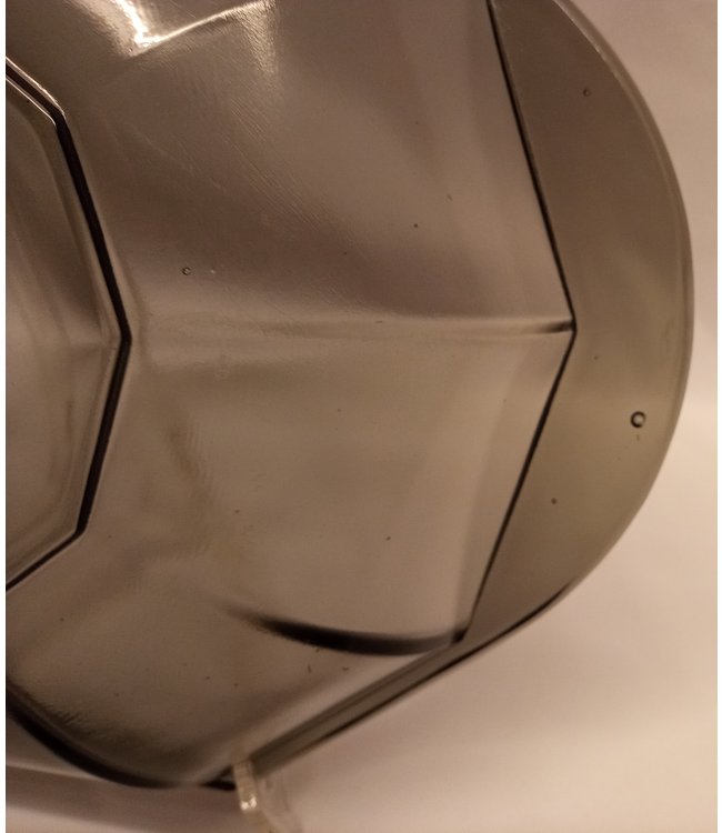 Leerdam Schale Pressglas grau 1921