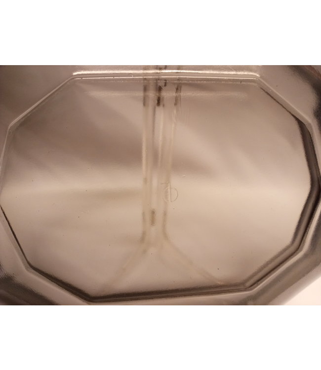 Leerdam Schale Pressglas grau 1921