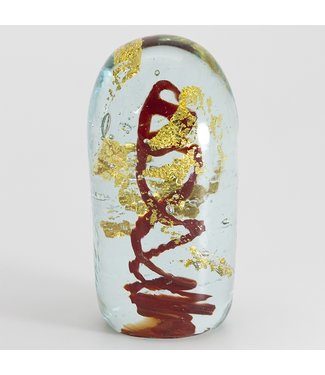 Glaskunst Art glaskunst Art - Goldener Traum rot