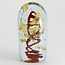Glaskunst Art glaskunst Art - Goldener Traum rot