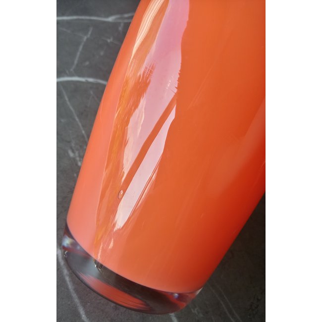 Siem van der Marel - Flaschenvase Iris orange