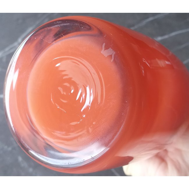 Siem van der Marel - Flesvaas Iris oranje