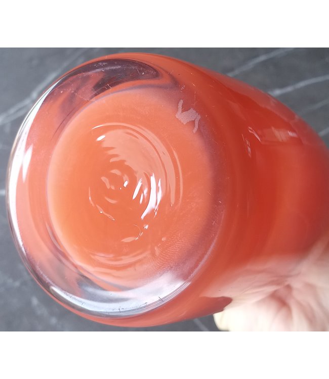 Siem van der Marel - Flaschenvase Iris orange