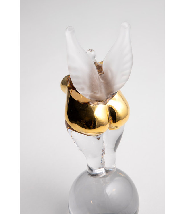 Kosta Boda Goldener Engel