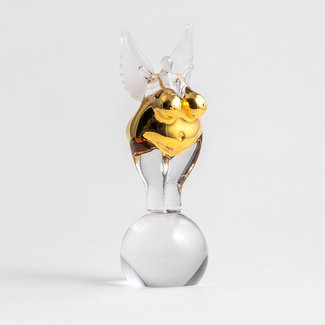 Kjell Engman Kosta Boda figur Golden Angel