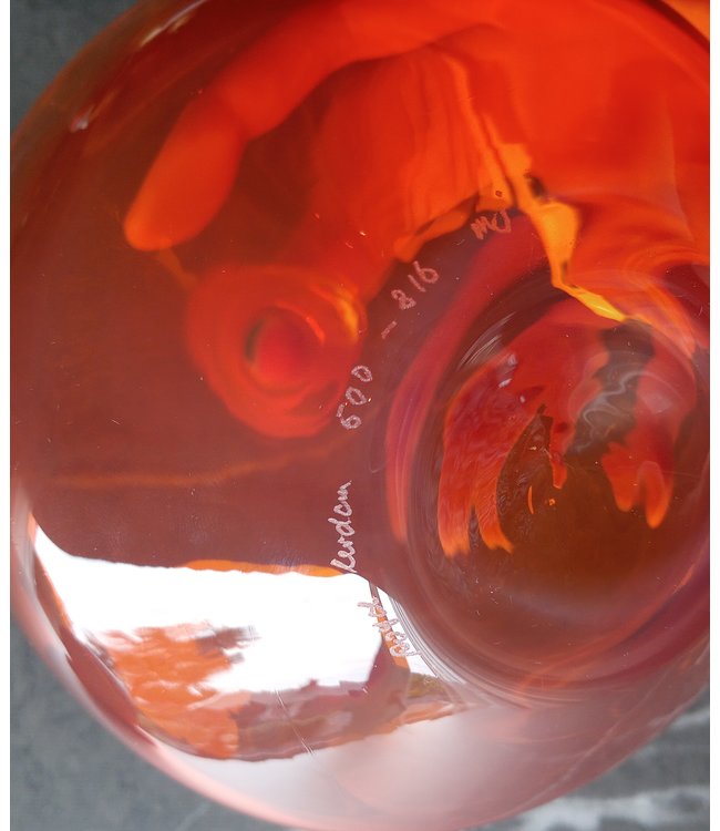 Menno Jonker - Leerdam Oranje-Vase Amalia