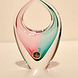 ArtCristal Bohemia Tsjechië Glassculptuur 'Duet' FLOWER ArtCristal Bohemia Tsjechië Glassculptuur 'Duet' FLOWER