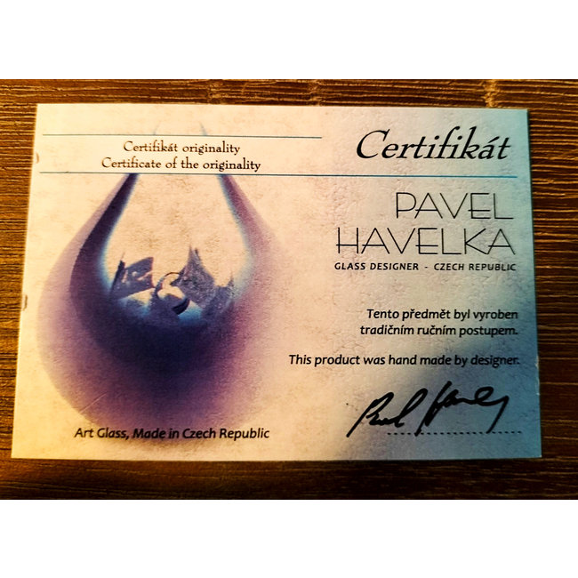 Pavel Havelka Art Glass 'Autumn'