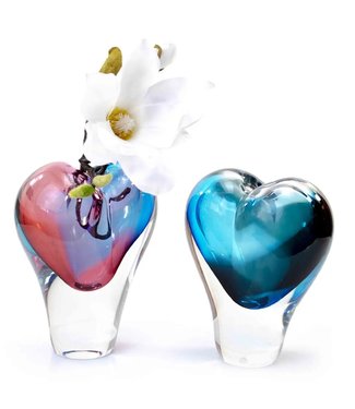 Ozzaro Kristal Tsjechië Ozzaro Collection - Kristallen hart vaas