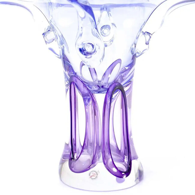 Ozzaro Collection glasobject PaarsBlauw