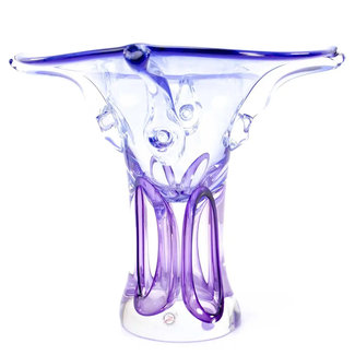 Ozzaro Kristal Tsjechië Ozzaro Collection - Glaskunstwerk paars/blauw