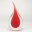 Ozzaro Glas Tropfen Rot