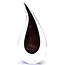 Ozzaro Glas Tropfen Schwarz