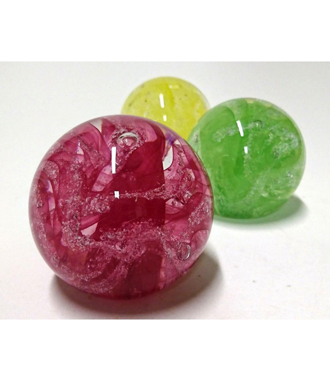 Glasobjekt 'Strömung'