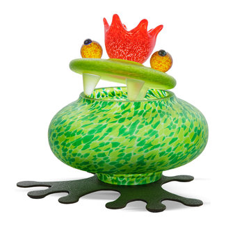 Glasstudio Borowski Borowski schale Boxy grün