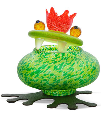 Glasstudio Borowski Borowski schaal Boxy groen