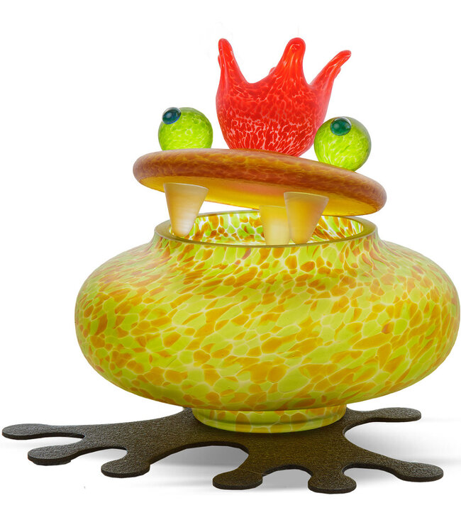 Glasstudio Borowski Borowski schale Boxy Olive