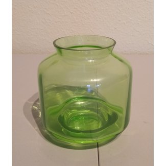 Royal Leerdam Crystal A.D. Copier - Leerdam Glasvase annagrün