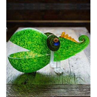 Glasstudio Borowski Borowski schaal Chameleon Big