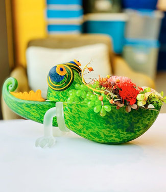 Glasstudio Borowski Borowski schaal Chameleon Small