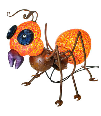 Glasstudio Borowski Borowski lichtobject Amy rood-oranje