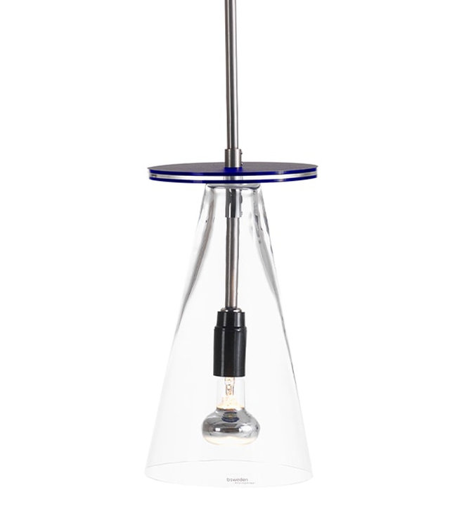 bsweden Hängeleuchte Kon blau