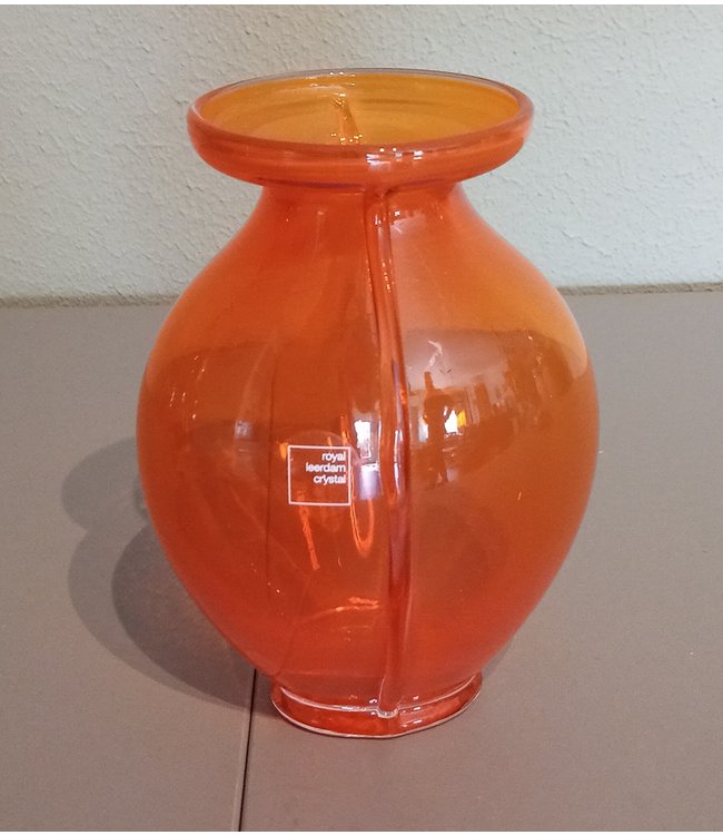 Royal Leerdam Crystal Leerdam oranjevaas Willem-Alexander 50