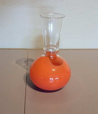 Royal Leerdam Crystal Leerdam oranjevaasje Juliana 100 Jaar