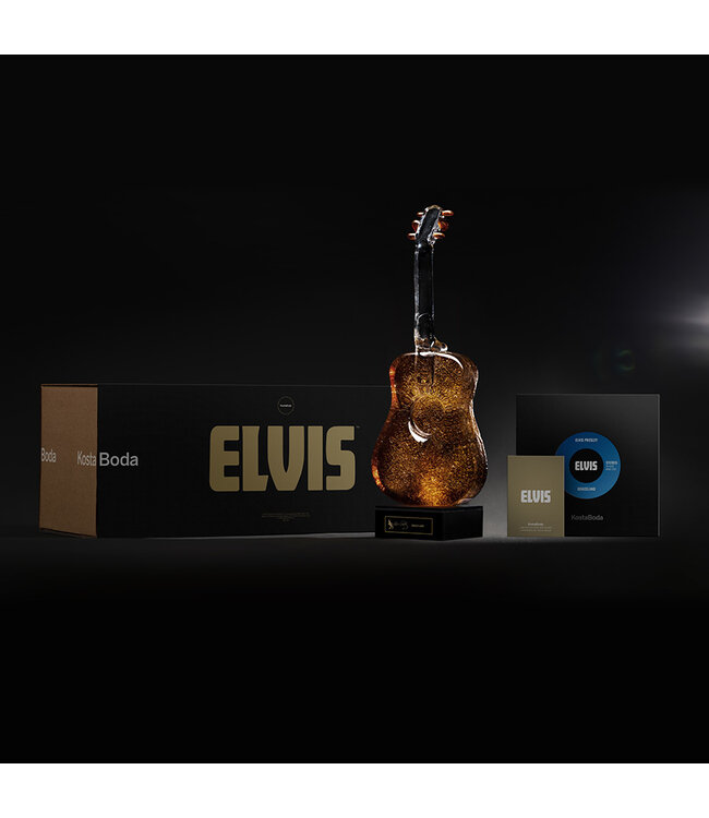 Kosta Boda Elvis Presley Gitarre 'Graceland'