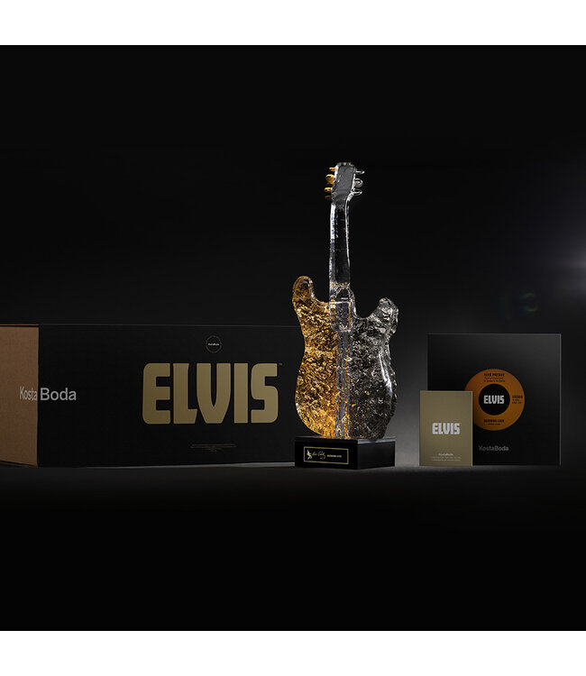 Kosta Boda Elvis Gitarre 'Burning Love'