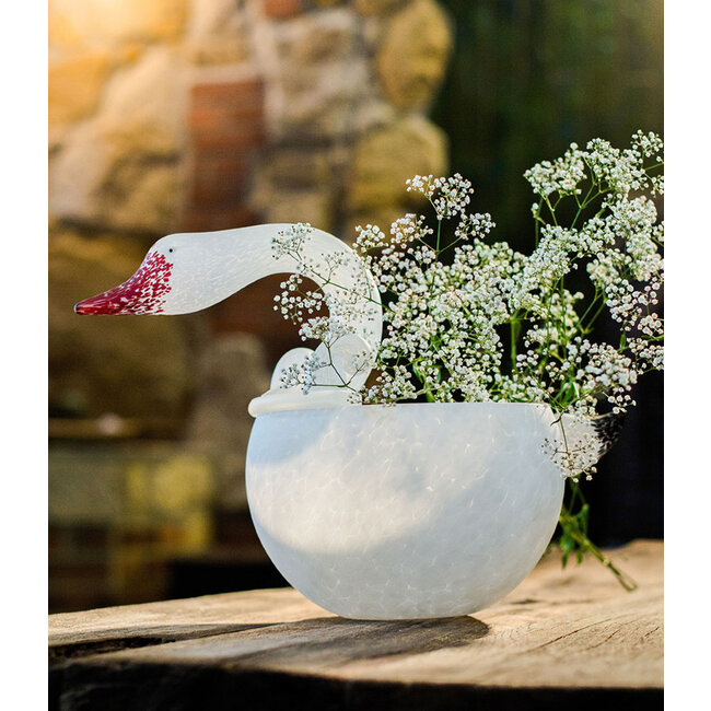 Glasstudio Borowski - Glazen zwaan Cygnet