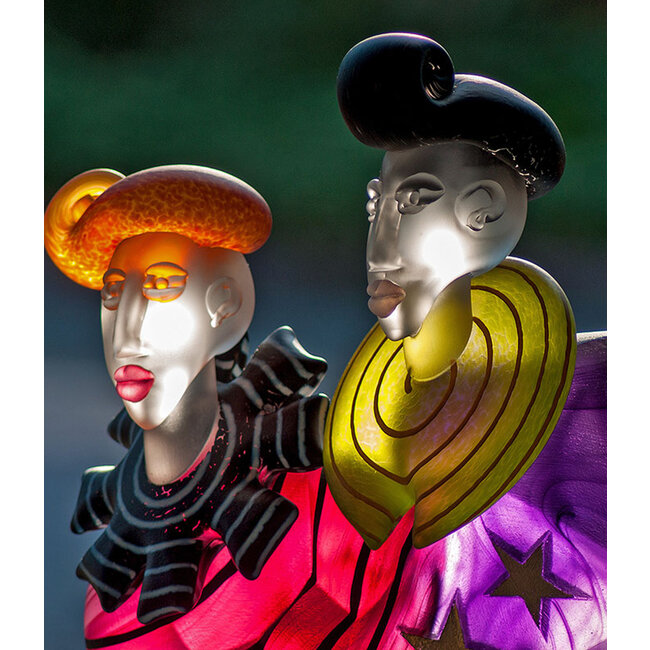 Borowski - glazen kunstwerk Dancers