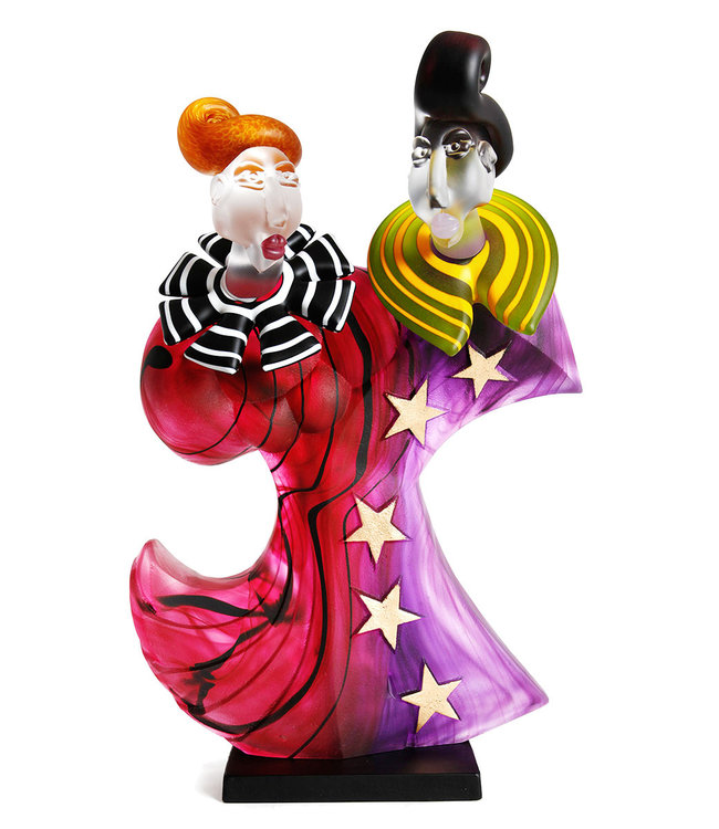 Borowski - glazen kunstwerk Dancers