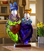 Borowski glass art King & Queen