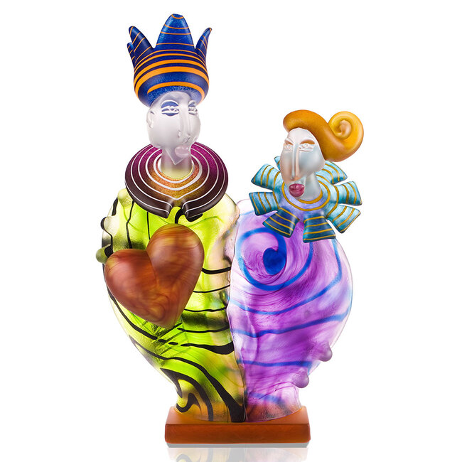 Borowski glaskunst King & Queen