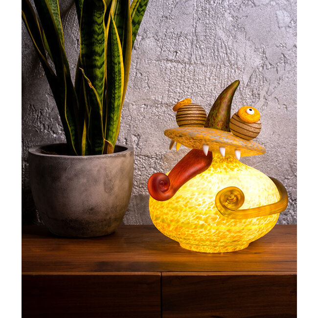 Borowski - Glazen tafellamp Django