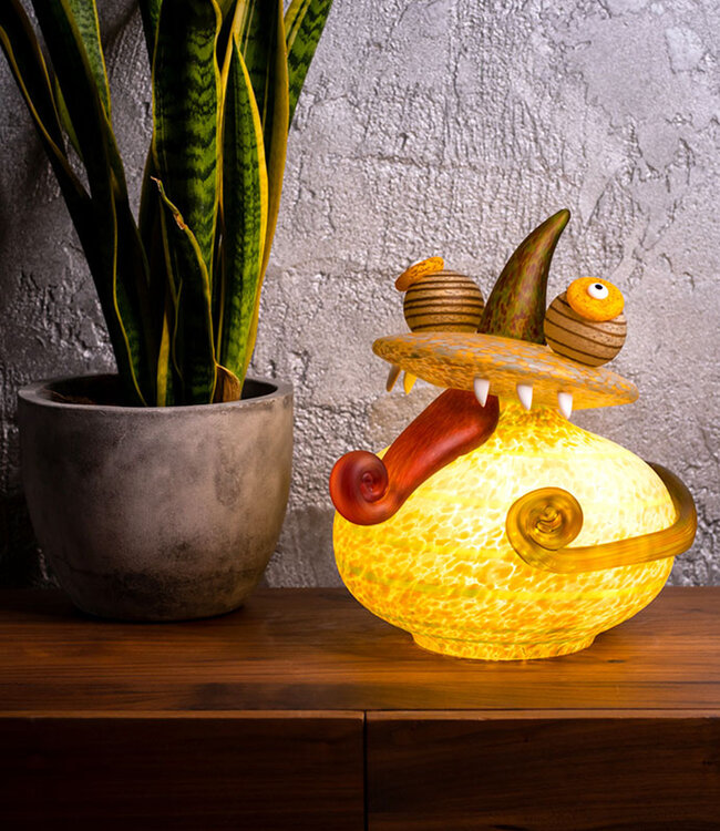 Borowski - Tischleuchte Django aus Glas