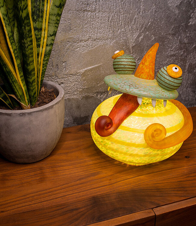 Borowski - Tischleuchte Django aus Glas