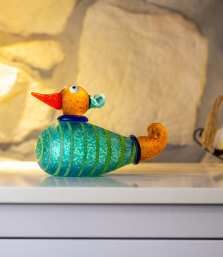 Glasstudio Borowski Borowski glaskunst Dudley blauw