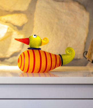 Glasstudio Borowski Borowski glaskunst Dudley geel