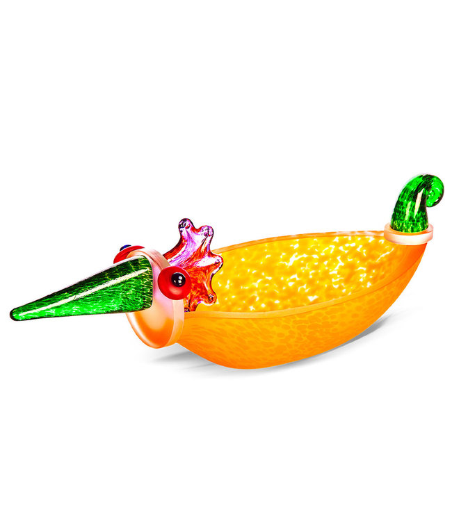 Glasstudio Borowski Borowski schaal Ente oranje