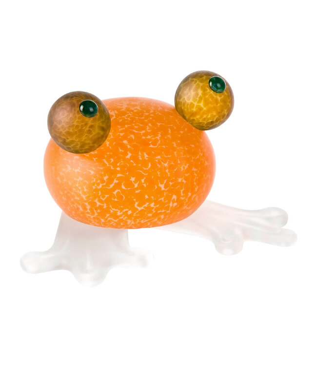 Borowski (Studio Line) Borowski Briefbeschwerer Frosch orange