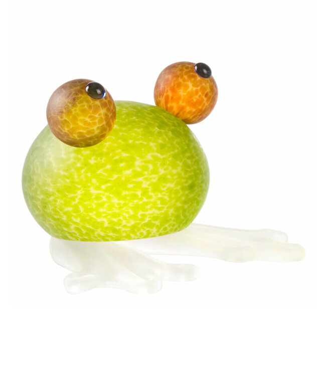 Borowski Glas paperweight Frosch